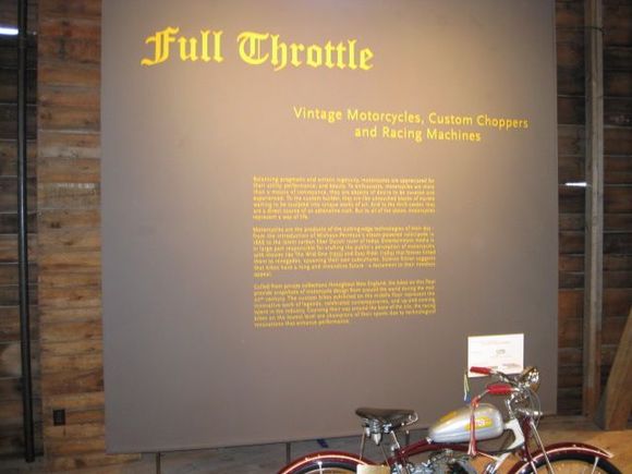 Full Throttle Exhibit