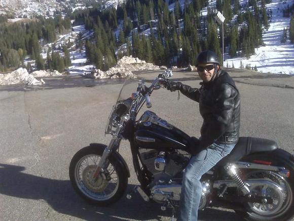 a full face helmet would have been nicer!