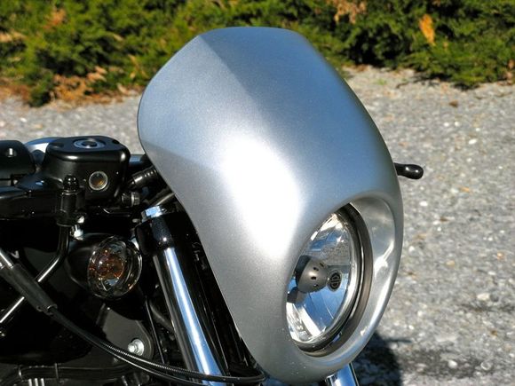 Headlamp Visor front.