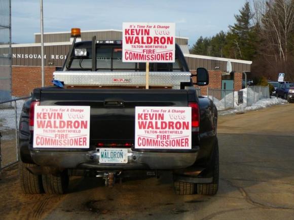 2007 Run for Fire Commissioner. Yep, I won!