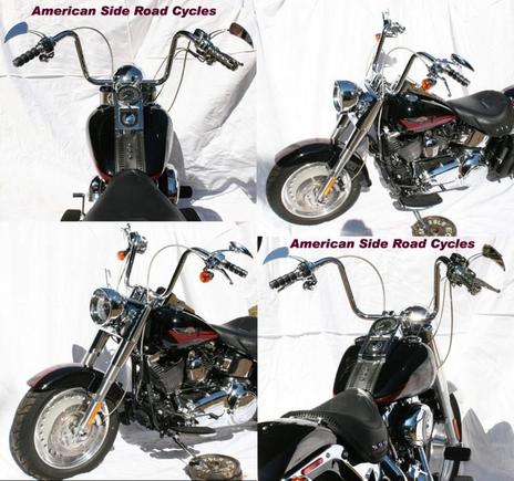 Flanders Apes on a 2007 Fatboy at SideRoadCycles.com