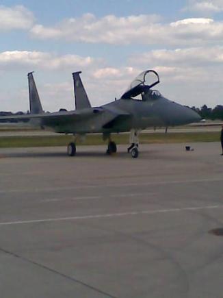 F-15C, The only fighter jet we need!  World Superiority! Worked em for 18 years!