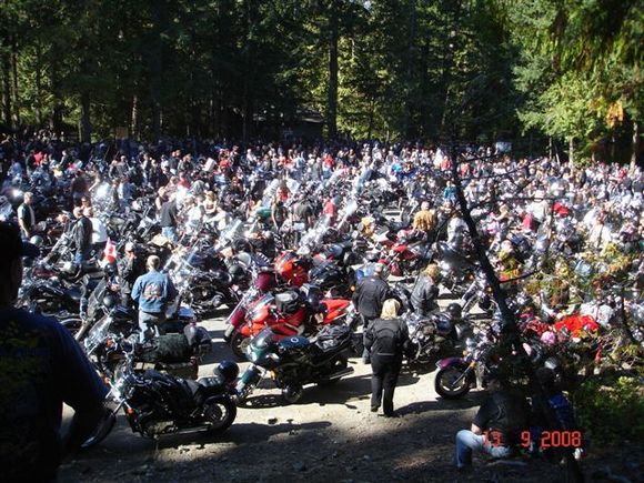 Little Qualicum before the ride.