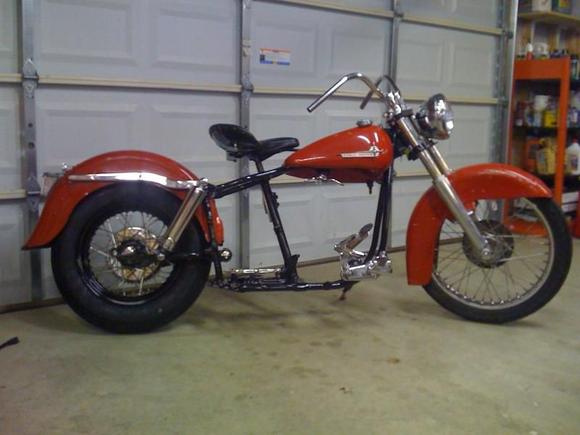 The 21" front wheel will soon be gone!