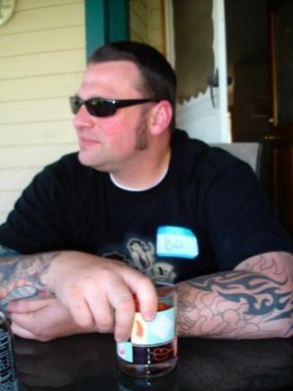 the usual... drink in hand