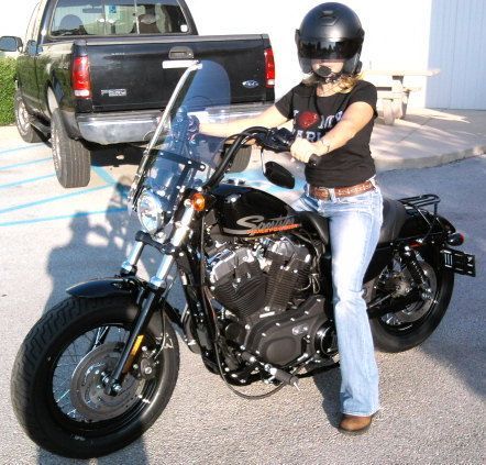 Lisa's New 2010 Sportster Forty Eight