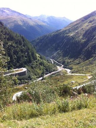 The Grimsel Pass, Switzerland