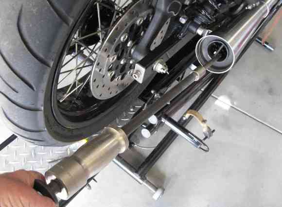 Pull the baffle