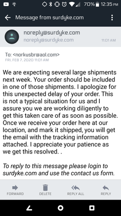 "Not a 'typical' situation"