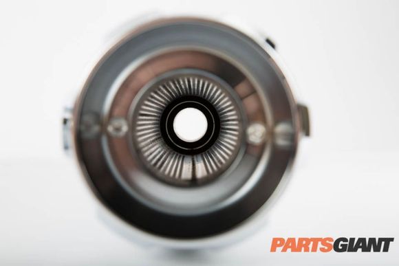 RaceTEX packing system is help in place using a stainless steel baffle.