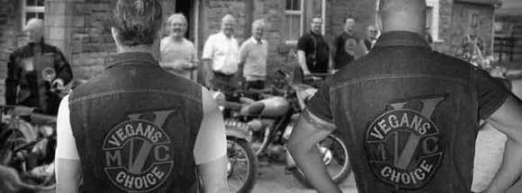 meeting with vintage bike club