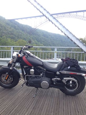 Pretty much how it sat for the first summer. This was a ride to the New River Gorge