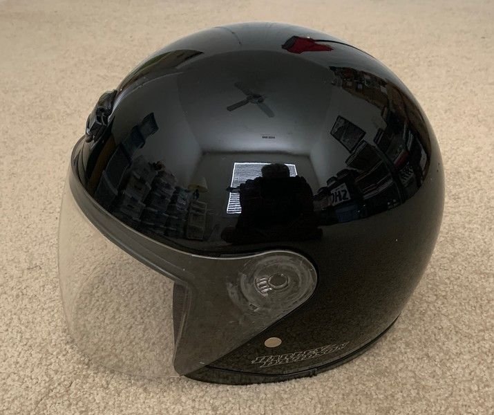 Harley "Jet II" Helmet with built in face shield Harley Davidson Forums