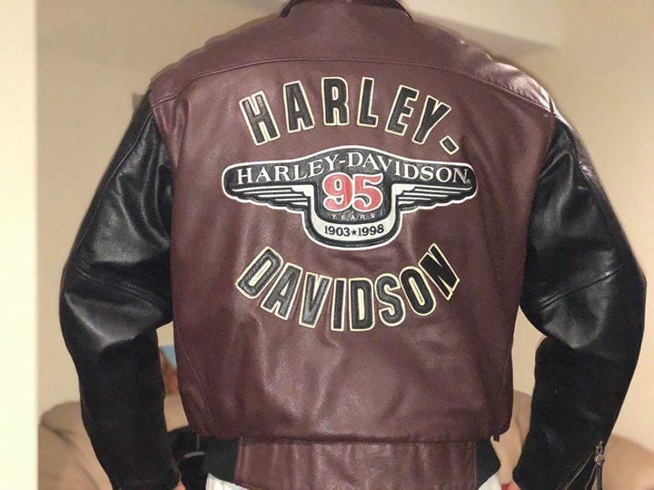 FS - HARLEY DAVIDSON 95th ANNIVERSARY LEATHER JACKET XL - Harley ...