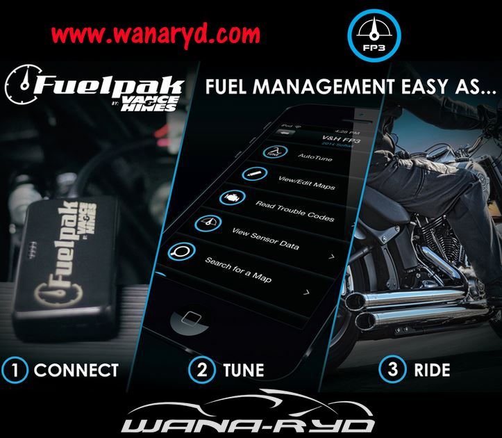 **Vance & Hines Fuelpak FP3 Tuner For Harley Touring 201415 Can Bus