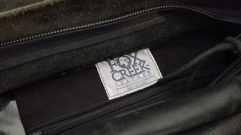 Fox Creek Leather Large Saddle Bags Harley Davidson Forums