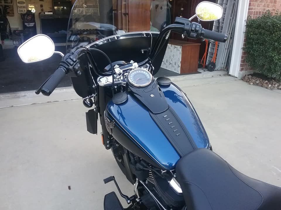 '18 Heritage fork mounted wind deflectors...anyone have them? Page 5