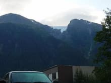 Hanging Glacier above Stewart; cool little town I worked in for a few weeks, glaciers EVERYWHERE