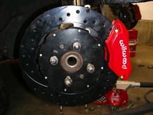 Wilwood 'racing' disc brakes.