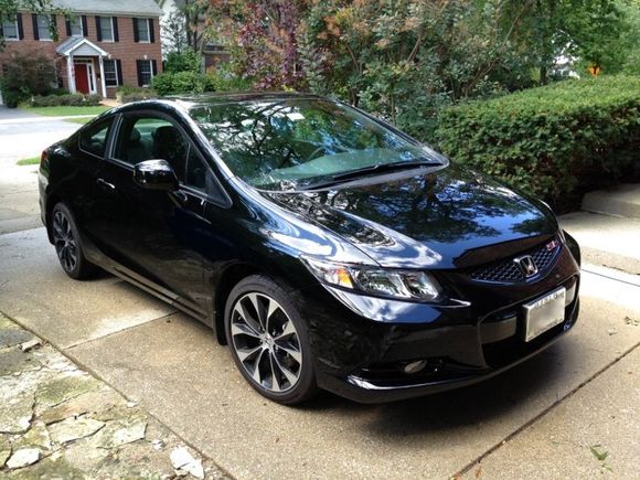 My wife's Civic Si.