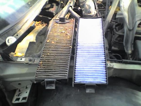 Black saab cabin filters