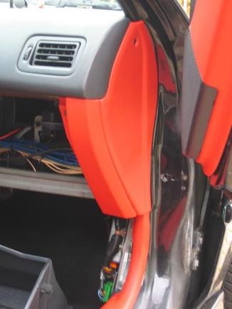 side parts of the dashboard