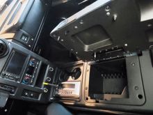 Finished results of OnStar pocket & floor console