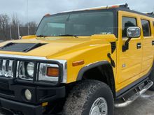 After touching up grill, bumper, rails. Looks better than factory!!! 185K Miles. Still more detailing to do. 