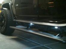AMP Rails and LEDs