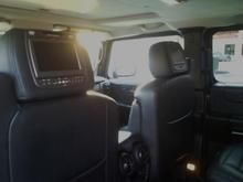7" Rear TV's with DVD Players.