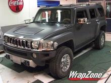 The Alpha wrapped matte graphite gray