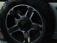 20170225 180705
Wanted the beefiest tires without having to modify the Hummer, due to cost.  So I went with 20" rims and 32" BF Goodrich KO2