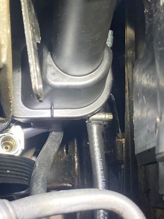 Return line attached.  