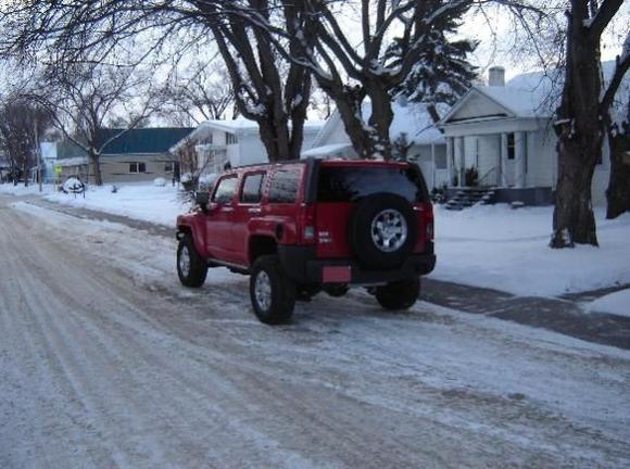 not much snow, but its nice to know i wont get stuck anymore, like i did with my gmc sierra