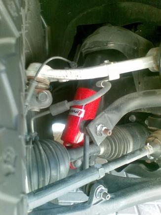 Koni Raid Shocksw fitted to the H3 V8