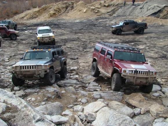 2011 ClubHummerOffroad.com April Fools Run at Rausch Creek PA