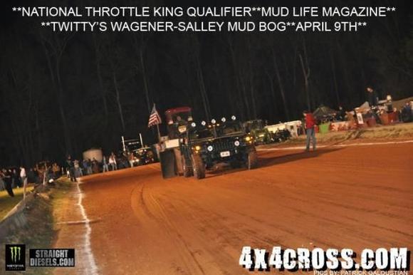 Big Sarge pullin a sled with 8900 lbs in the box.  Pulled it 202.45 feet.  Not too bad for a stock Hummer