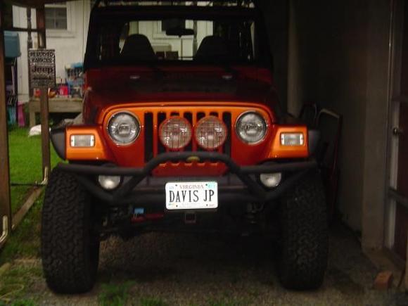 My 2001 Jeep Wrangler.