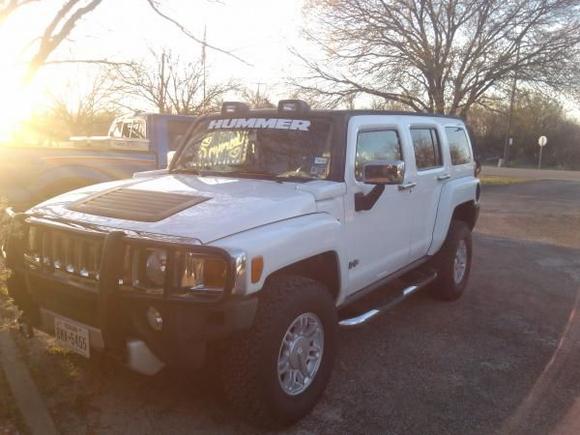 All shined up and ready to be blacked out.