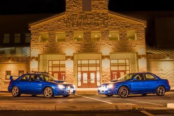 two subarus
