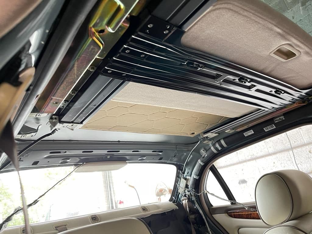 Matching Suede Headliner Without The Foam - Red - Graham Fabrics and Supply