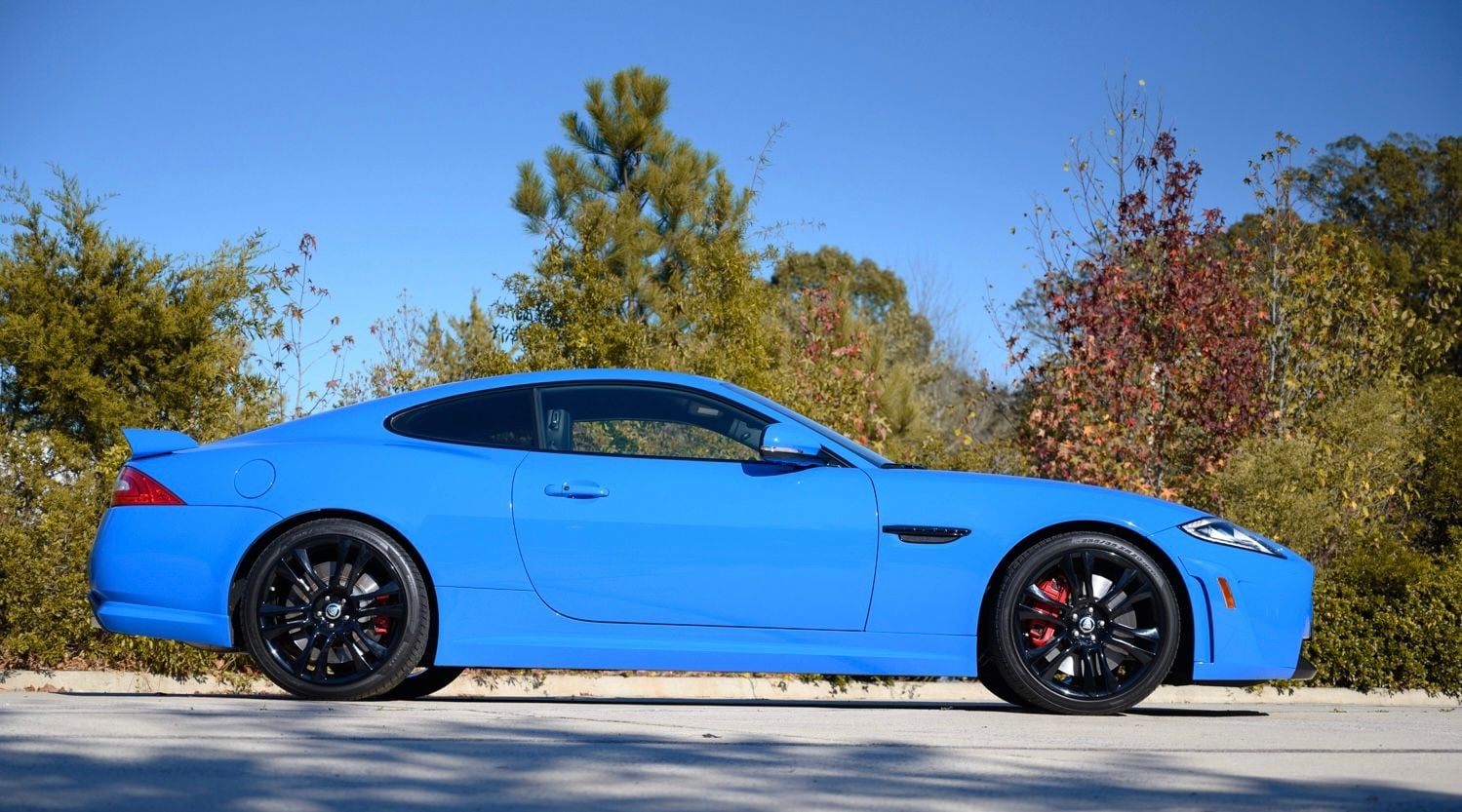 2012 Jaguar XKR-S - FRB XKR-S Coupe, 18K Miles - Used - VIN SAJWA4HA4CMB47130 - 18,000 Miles - 8 cyl - 2WD - Automatic - Coupe - Blue - Potomac, MD 20854, United States