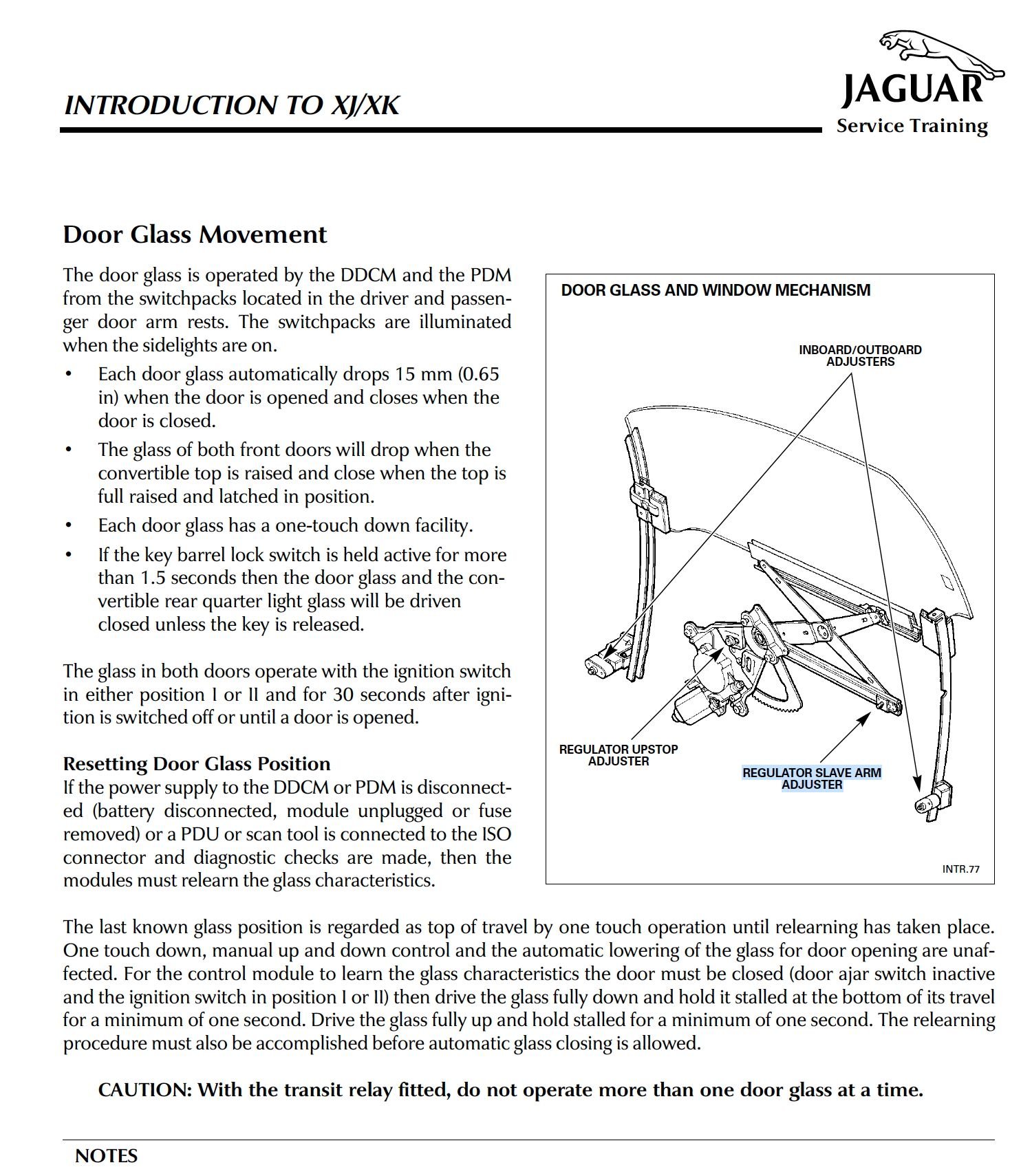 Not found anything on this adjustment so wondering if it might be relevant - Regulator Slave Arm Adjuster 