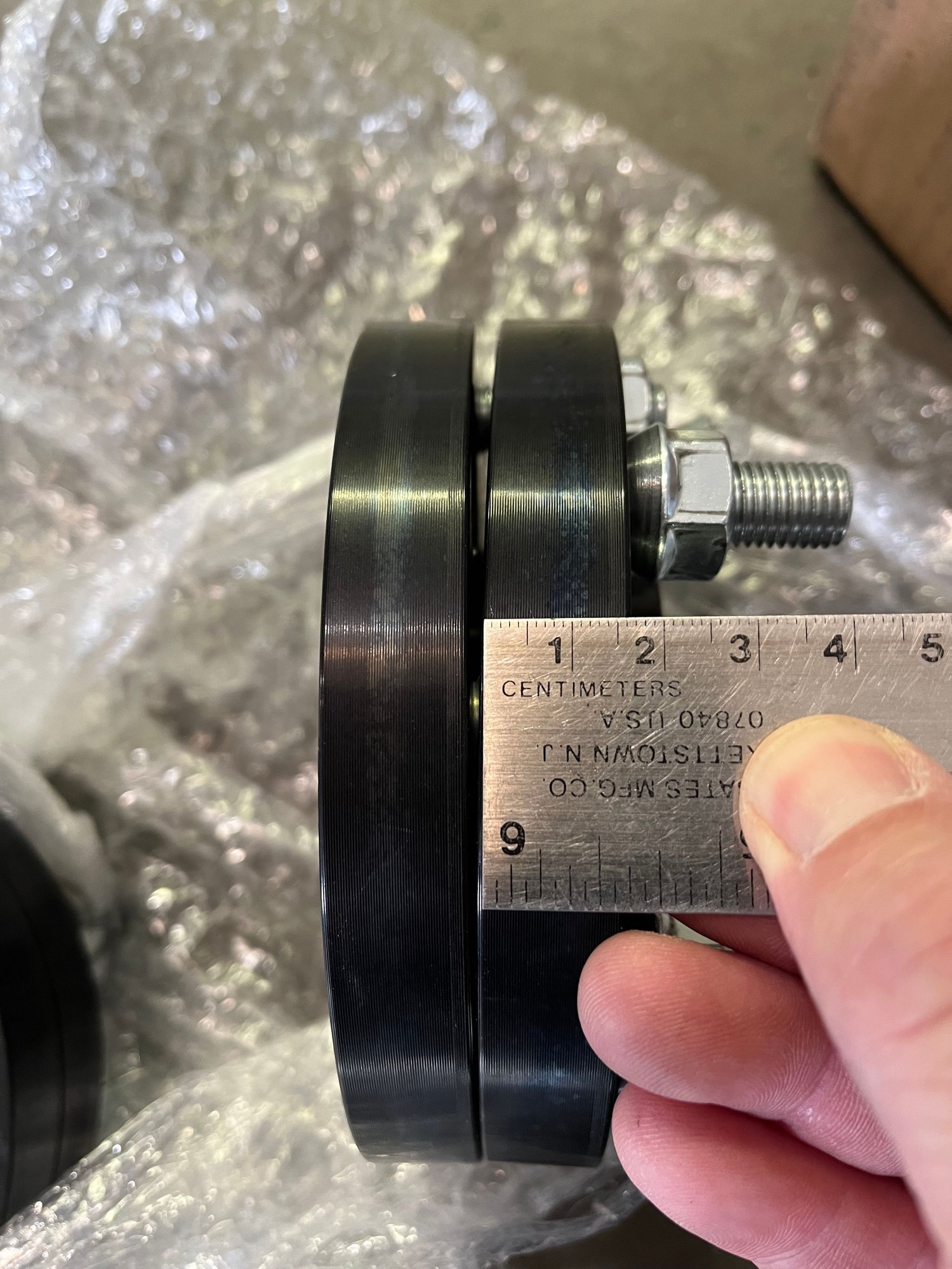 Wheels and Tires/Axles - Black 17mm Wheel Adapters - Used - 2014 to 2024 Jaguar F-Type - Missoula, MT 59804, United States