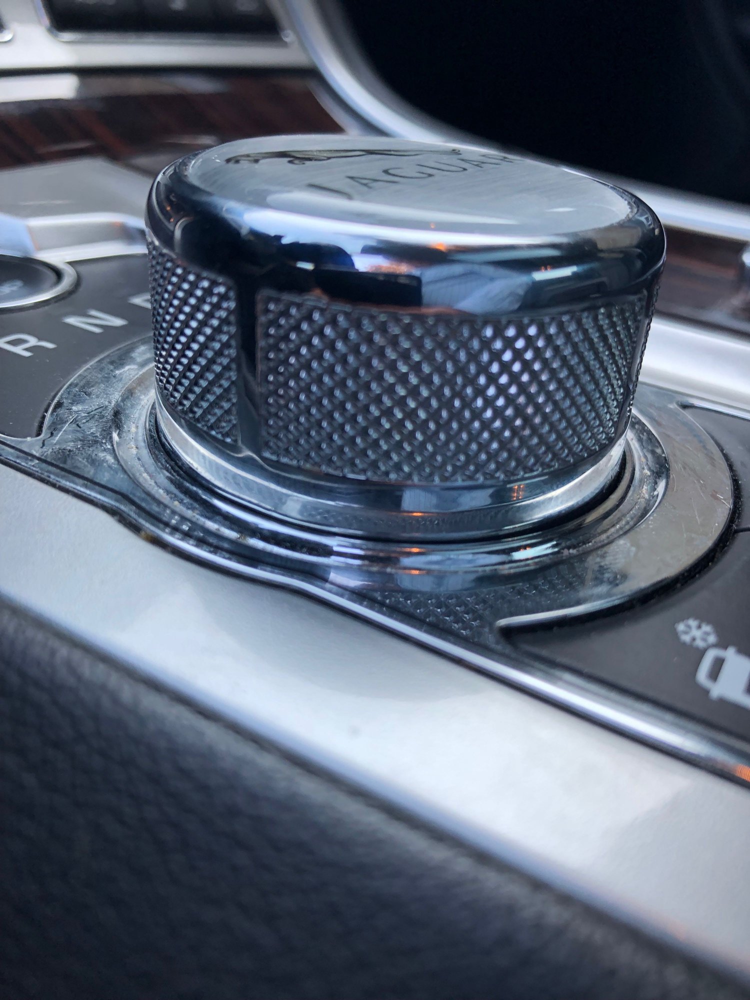 Jaguar XF/XK Rotary Shift knob topper Jaguar Forums Jaguar