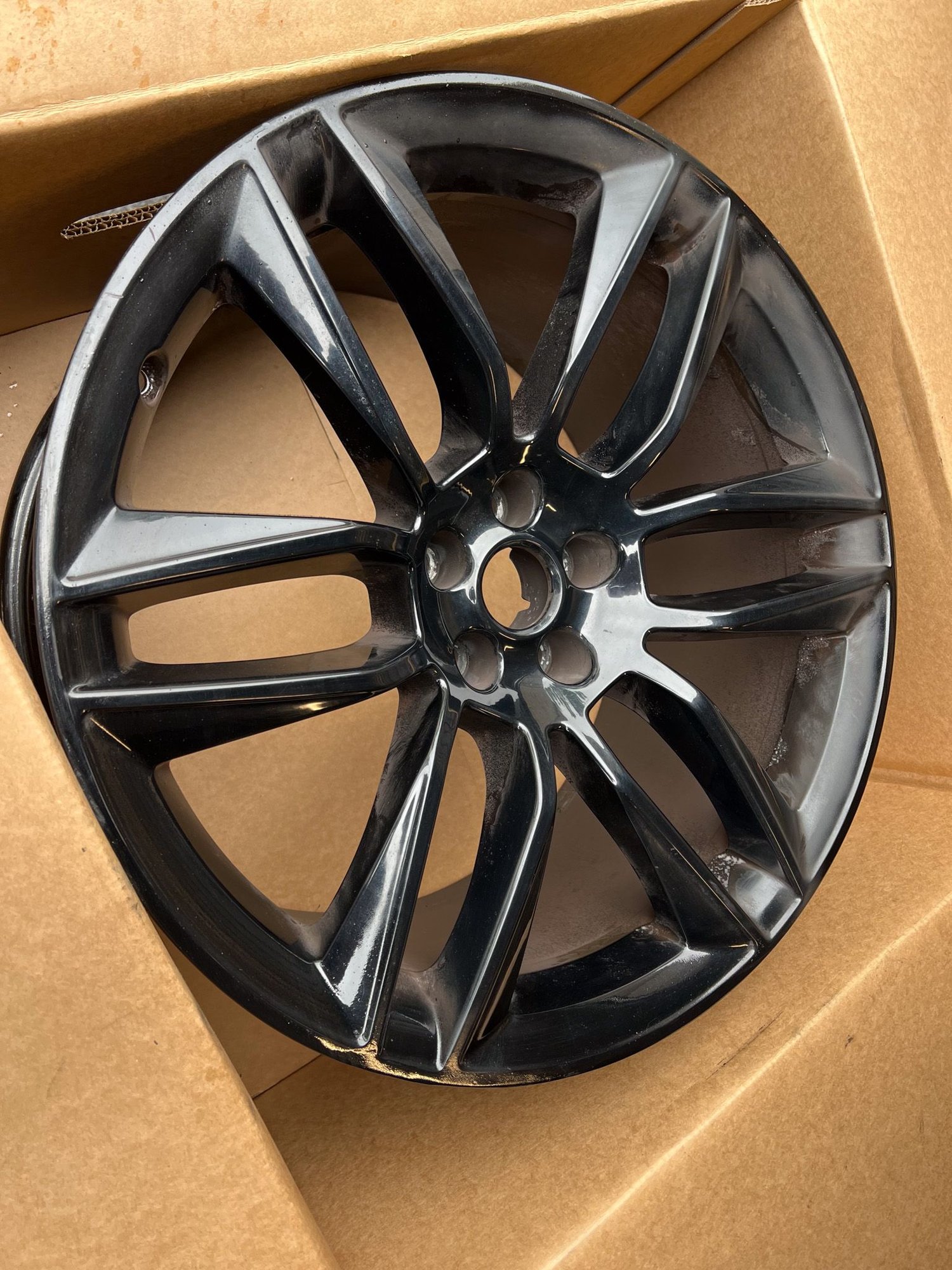 Wheels and Tires/Axles - F-TYPE 20" Gyrodyne Wheels (Gloss Black) - Used - -1 to 2025 Jaguar F-Type - Irvine, CA 92606, United States
