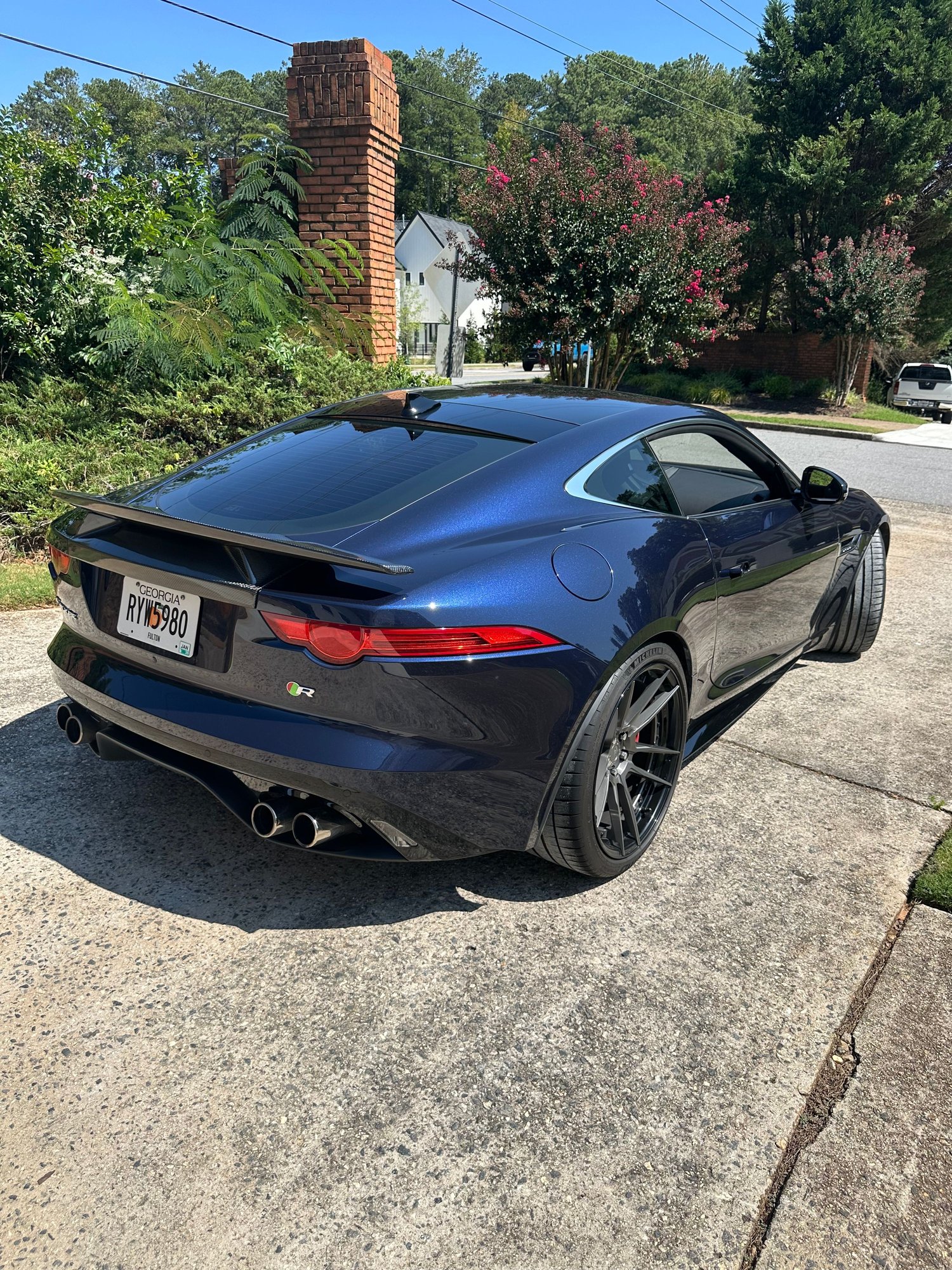 2015 Jaguar F-Type - FS: 2015 F-Type R with 38,100 miles - Used - VIN SAJWA6DA5FMK13462 - 8 cyl - 2WD - Automatic - Coupe - Blue - Alpharetta, GA 30022, United States