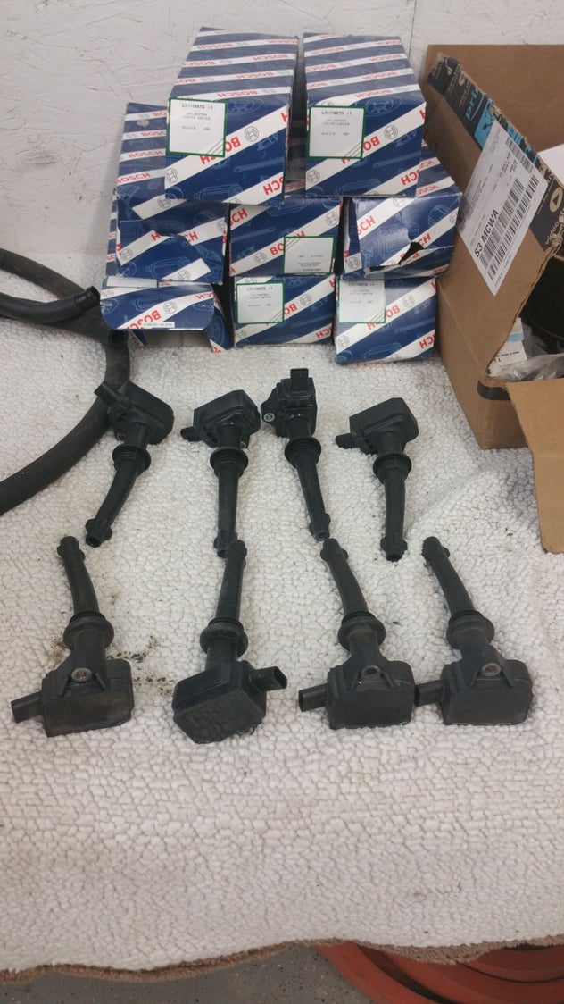 Engine - Electrical - Jag/LR 5.0 coils/injectors - Used - Charles City, IA 50616, United States
