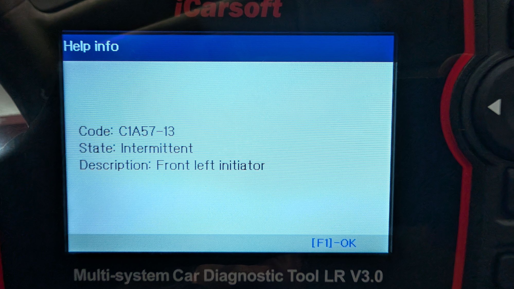 Error from DTC
