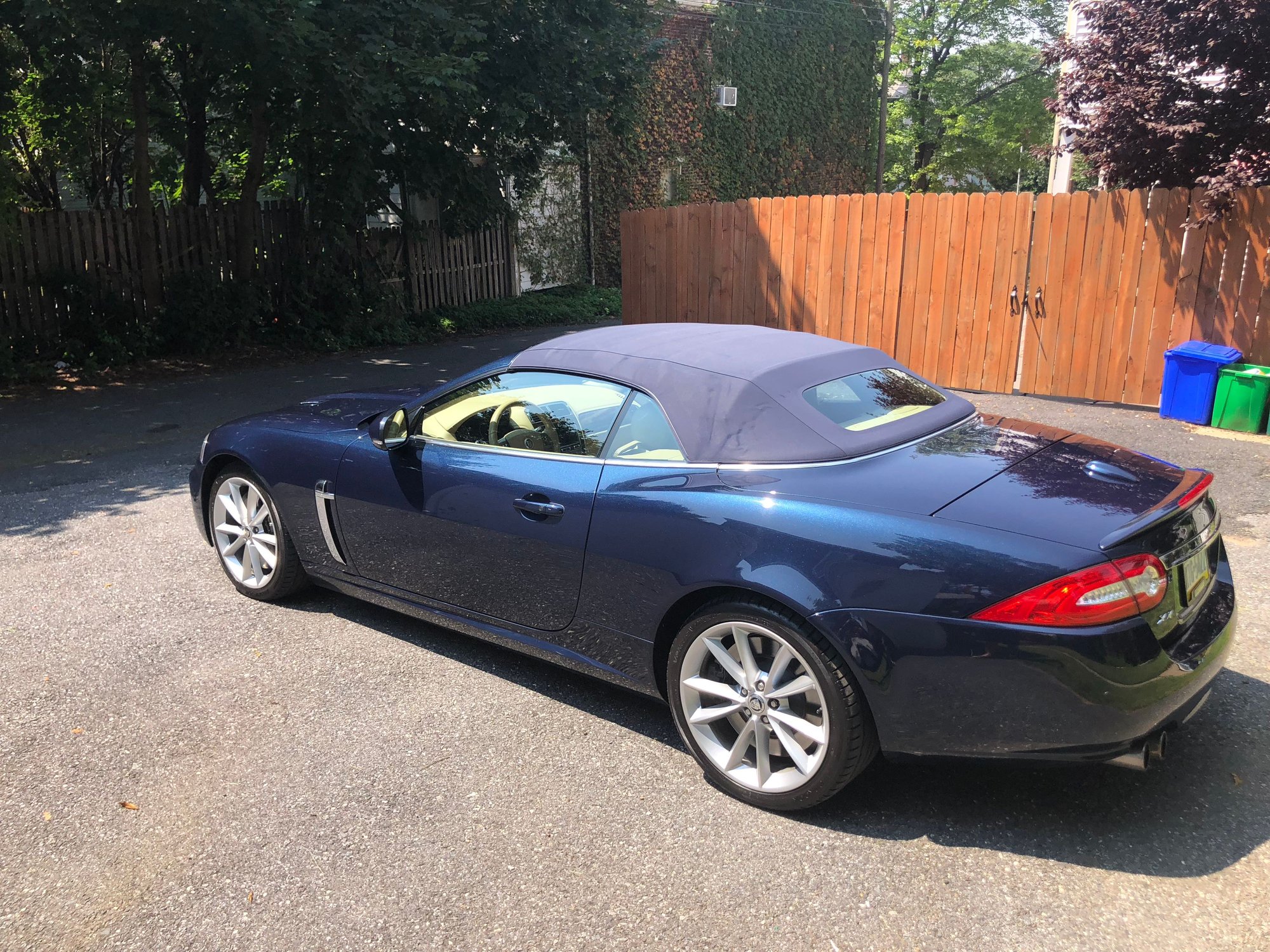 2010 Jaguar XKR - 2010 XKR Vert Blue/Tan. Baby on the way so it's gotta move! - Used - VIN SAJWA4EC2AMB38641 - 46,000 Miles - 8 cyl - 2WD - Automatic - Convertible - Blue - Bethlehem, PA 18018, United States